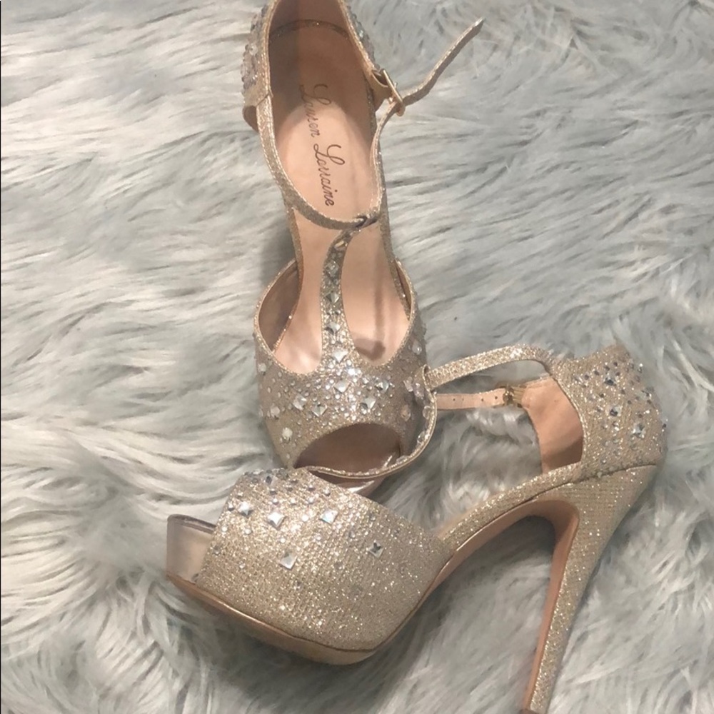 Lauren Lorraine 5” Sparkly Heels